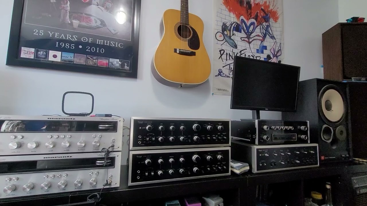 Sound demo of refurbished and recapped Sansui AU-7500 with JBL 4311 speakers - Beethoven's 9th