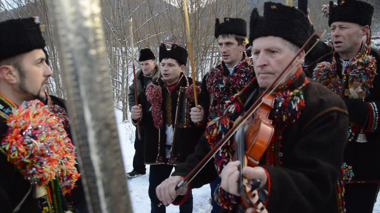 Розколяда у Криворівні Багнах на Йордан 19 01 2019 Відео Юрій Гладкий 0002