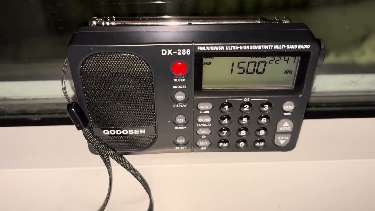 Radio Eule (Germany, Munich) 1500kHz, 21:46UTC, 6th January 2026, power: 10W