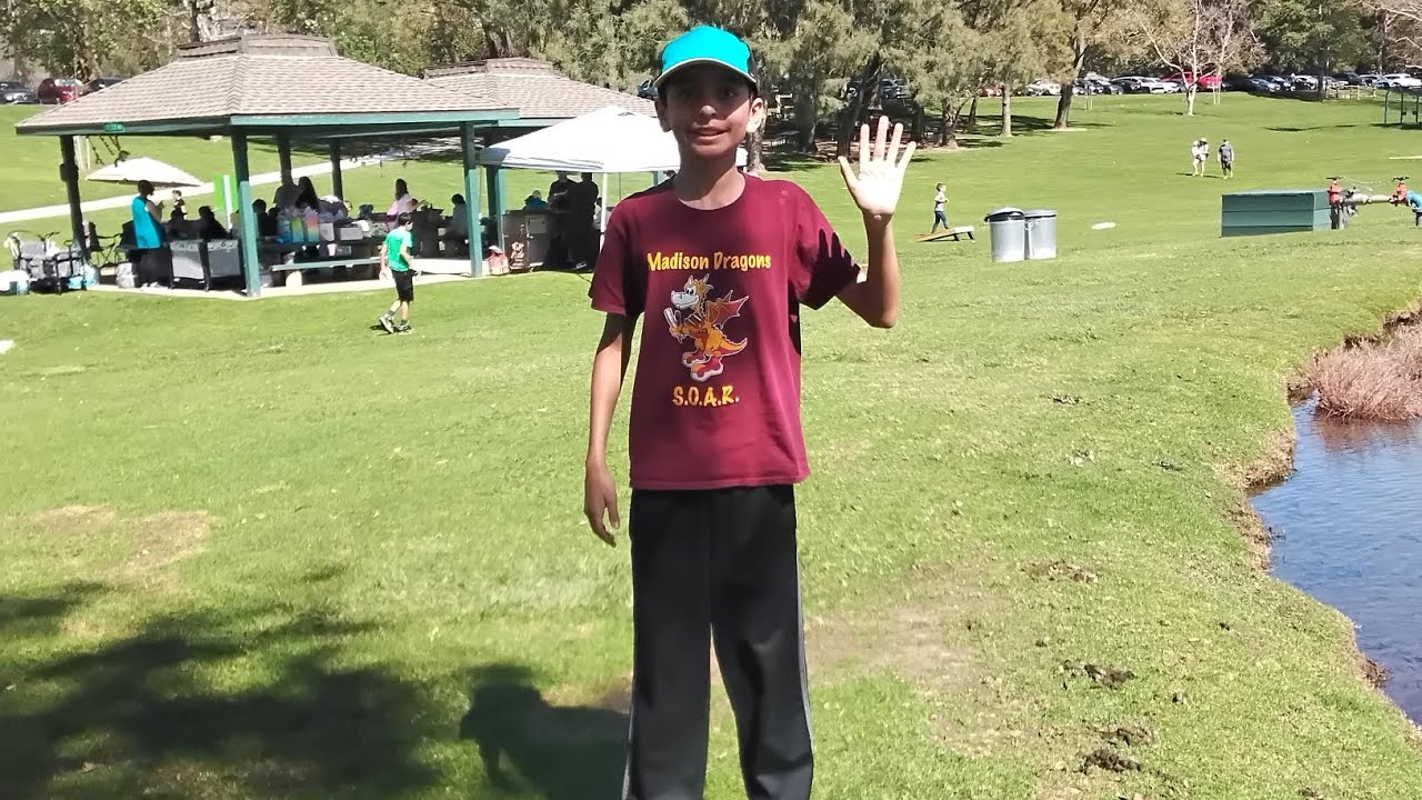 I'm went to the park with my family