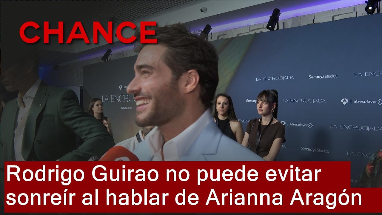 Rodrigo Guirao no puede evitar sonre&iacute;r al hablar de Arianna Arag&oacute;n