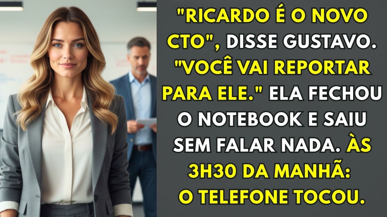 Desliguei O Notebook Sem Dizer Nada. Às 3h Da Manhã, Eles Me Ligaram