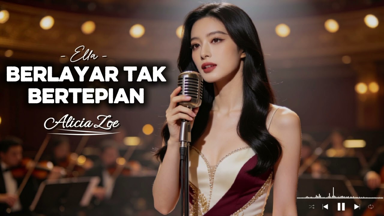 BERLAYAR TAK BERTEPIAN – Alicia Zoe Pop Rock Jazz Cover | Lagu Legendaris Ella Penuh Emosi