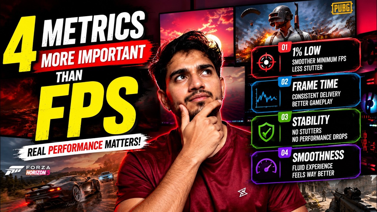 4 Performance Metrics That Matter More Than Average FPS 🎮 (Most Gamers Ignore These!)