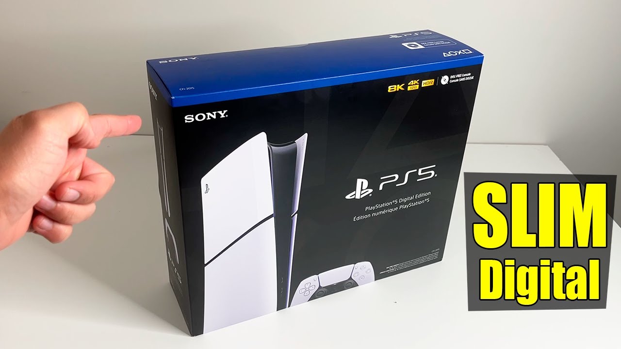 Новая PS5 Digital Slim | Распаковка, настройка, советы и игровой процесс