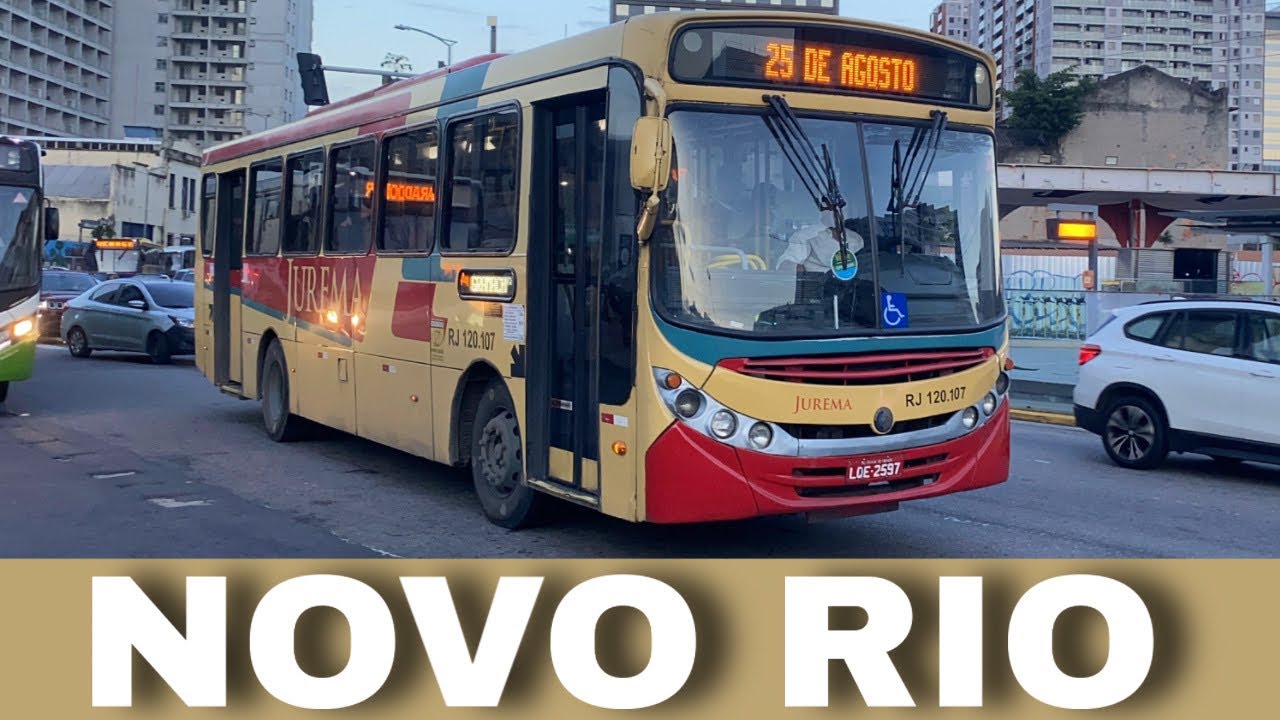 Novo Rio ( Santo Cristo ) - RJ - Movimentação de ônibus #168