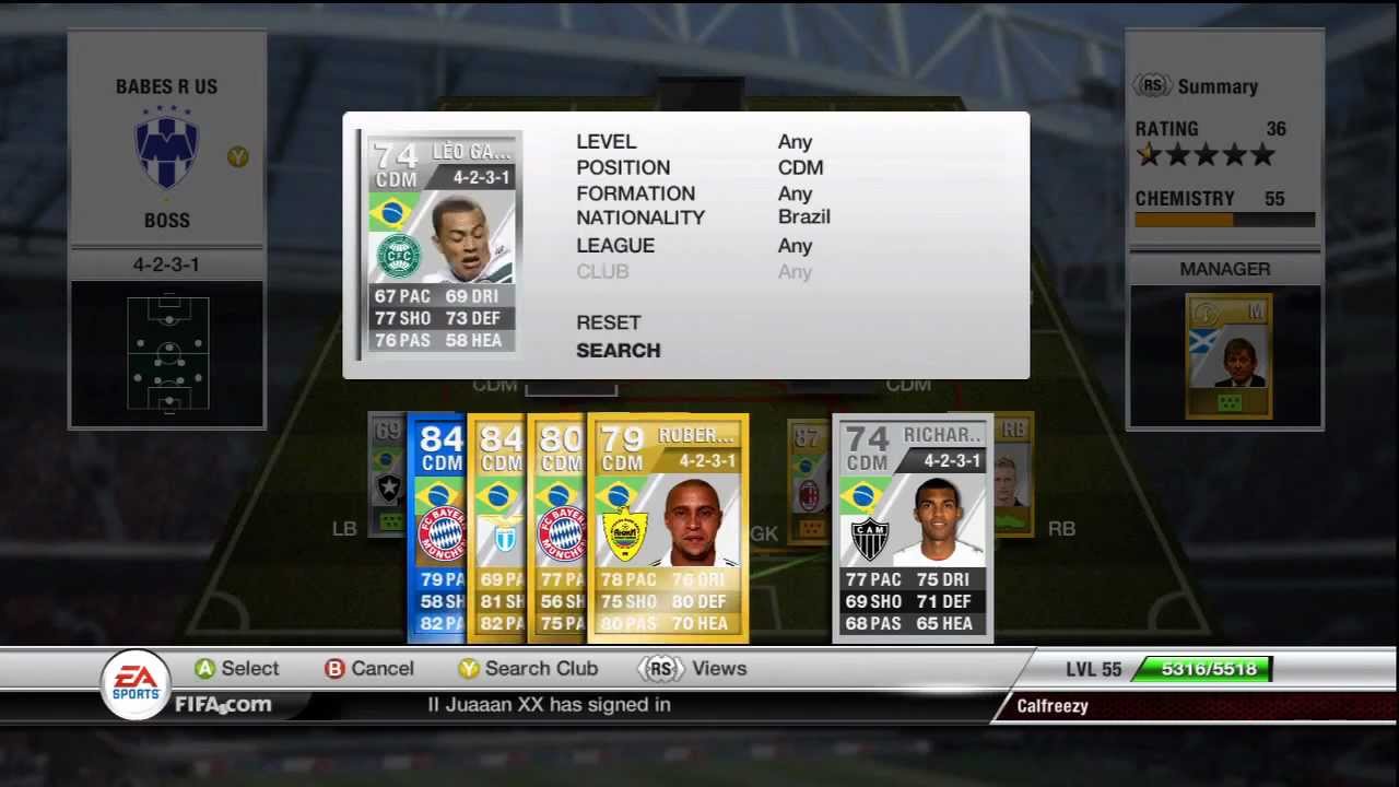 Squad Builder - Brazil/Milan Hybrid w/ IF Maikon Leite