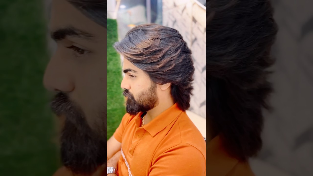 Male Long Haircut💇‍♂️✨ 