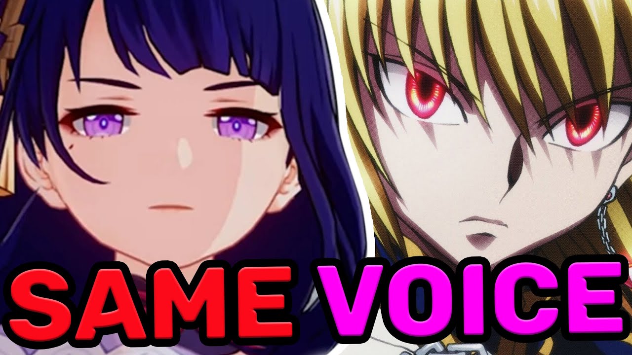 Baal Japanese Voice Actor In Anime Roles [Miyuki Sawashiro] (Suruga, Kurapika) Genshin Impact