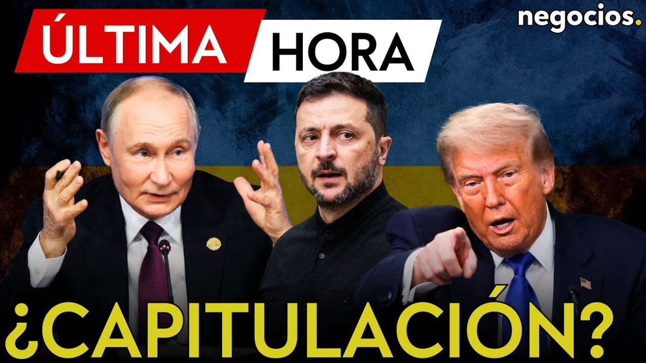 &Uacute;LTIMA HORA: As&iacute; es la propuesta de Rusia y EEUU a Ucrania que busca la capitulaci&oacute;n de Zelensky