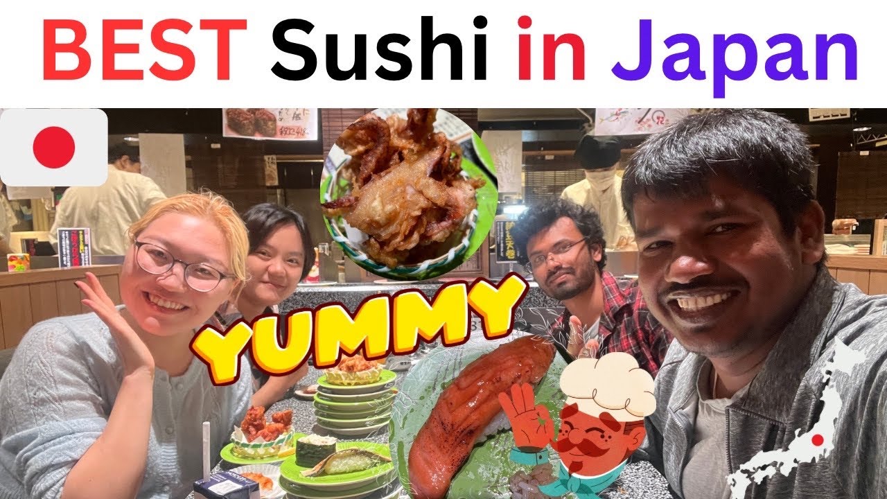 What is the Best Sushi Restaurant in Japan, Hokkaido? 回転寿司根室花まる (Kaiten Sushi) - Nemuro Hanamaru