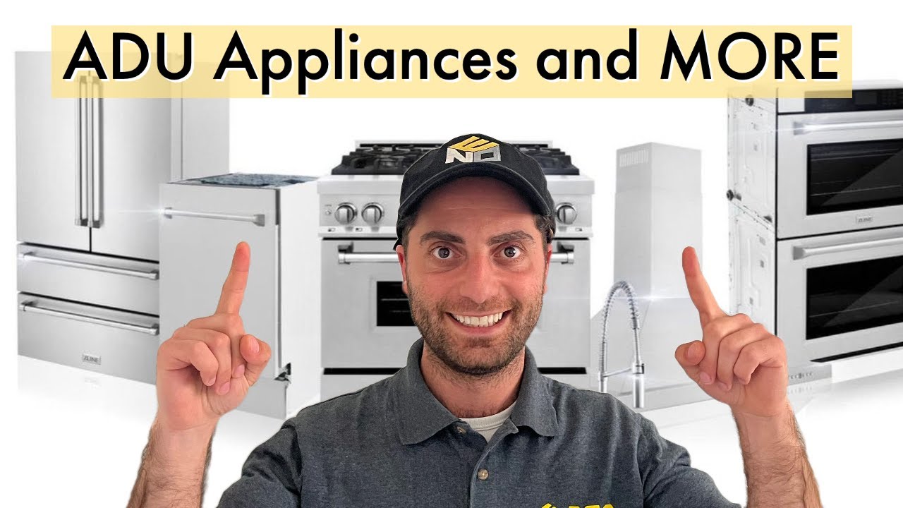 WATCH THIS before BUYING ADU APPLIANCES