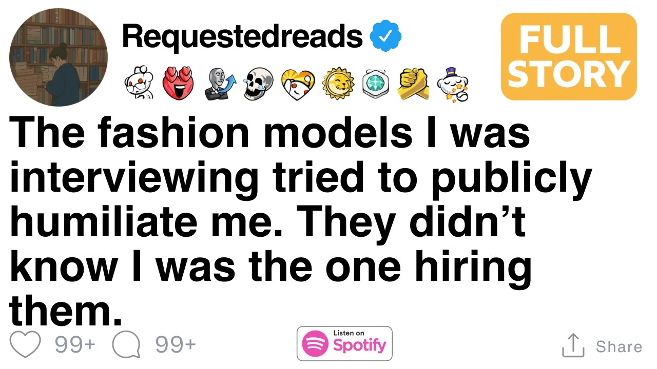 The fashion models mocked me, not knowing I was the one hiring them. [FULL STORY]