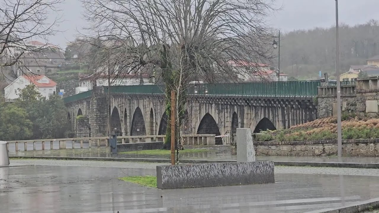 RIO LIMA EM PONTE DA BARCA COM ABERTURA DAS COMPORTAS DA BARRAGEM DE TOUVEDO 2-2-2026
