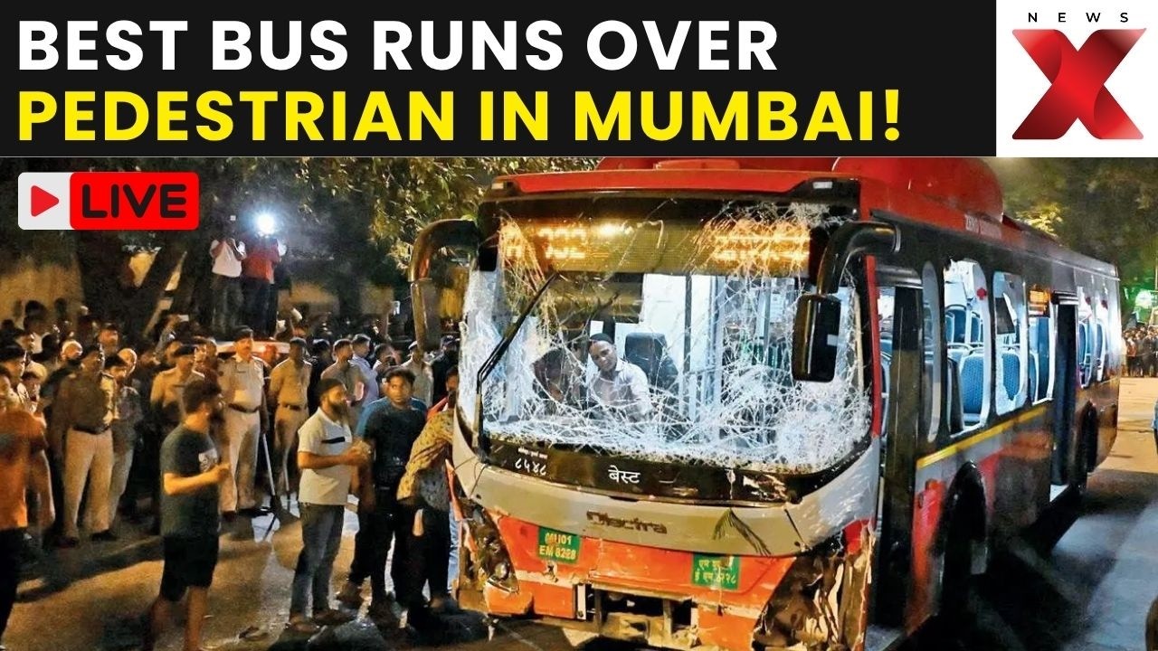 Mumbai Bus CRASH LIVE: BEST Bus Runs Over Pedestrian, Smashes Multiple Vehicles In MUMBAI's Bhandup