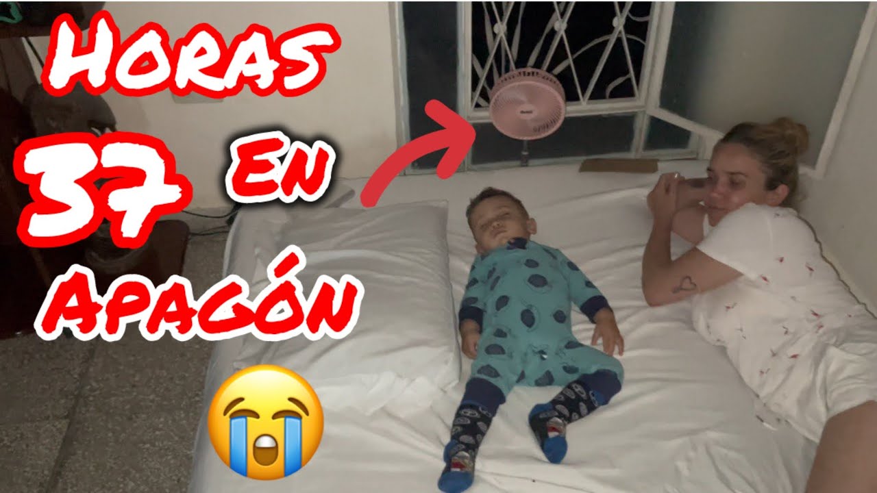 Asi pasamos el apagón con un bebé en Cuba 🇨🇺/ Ya no aguantamos más 🤯.