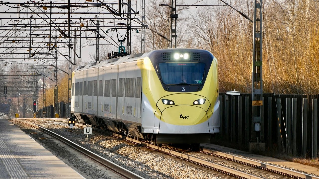 Tåg i Häggvik / Trainspotting in Häggvik