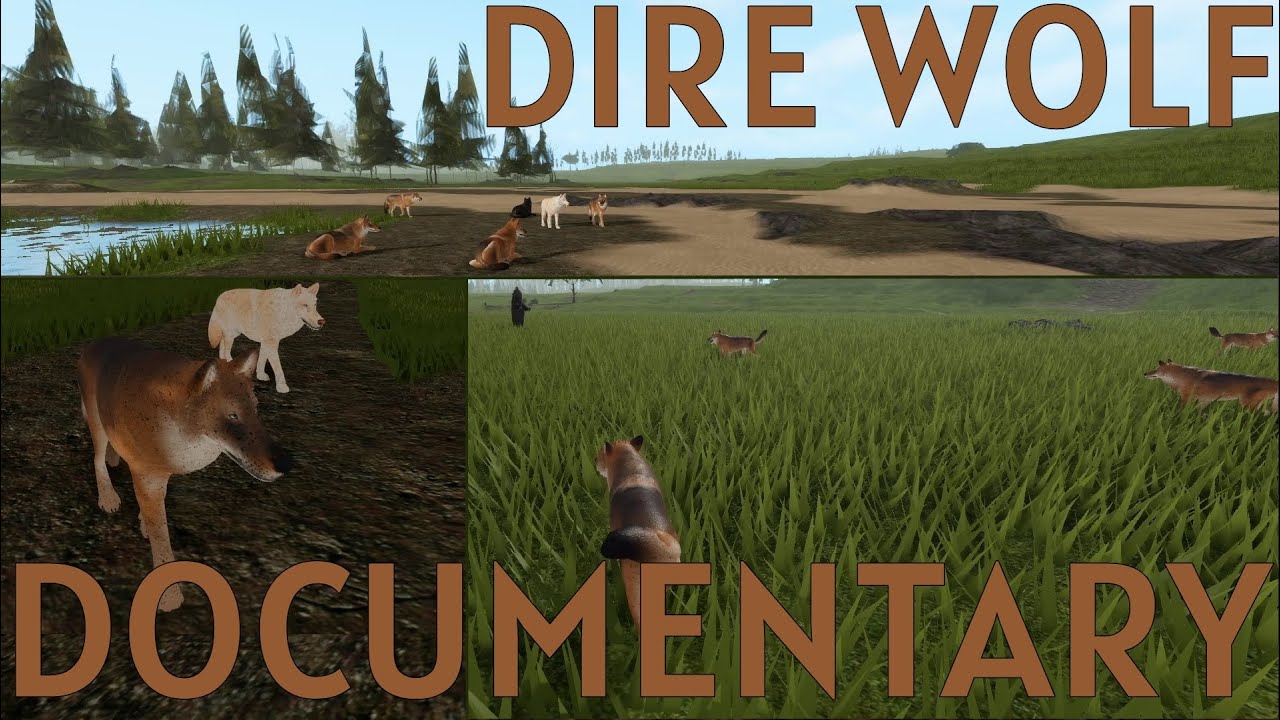 Roblox - Cenozoic Survival | DIRE WOLF DOCUMENTARY