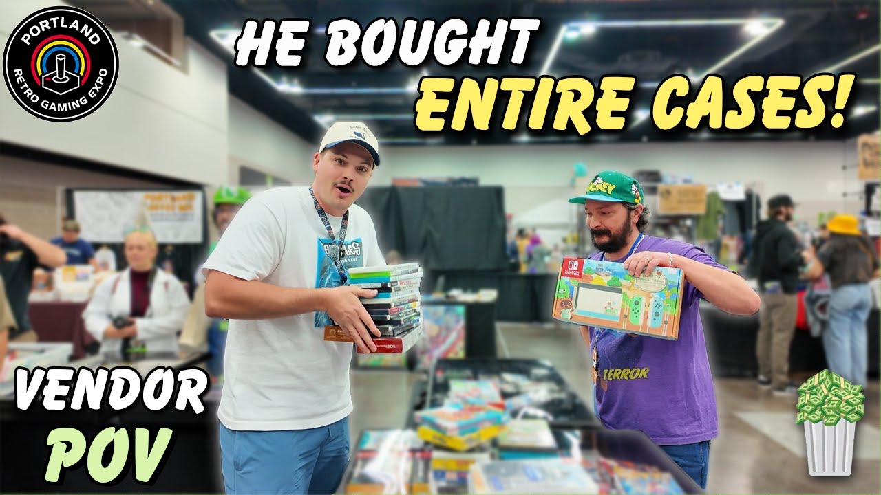 Эта распродажа могла бы нас спасти! Portland Retro Gaming Expo: взгляд продавца, часть 2