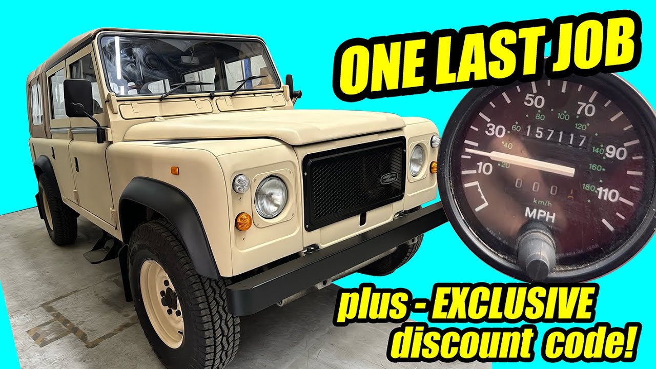 Ремонт спидометра на Land Rover 110 Defender