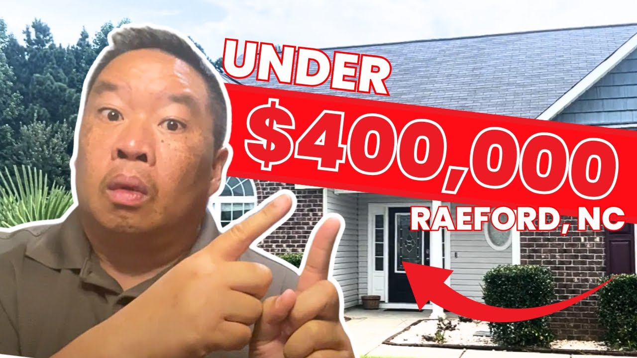 Homes for sale in RAEFORD NC  between 300k and 400K? | Living in Fayetteville, North Carolina  🤯