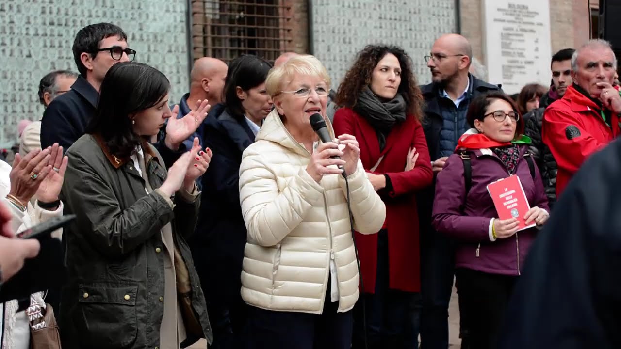 ESTRATTO DEL DISCORSO DI ANNA COCCHI (VIDEPRESIDENTE ANPI) AL PRESIDIO IN PIAZZA NETTUNO A BOLOGNA