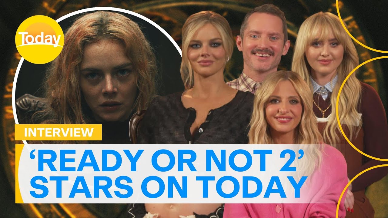 Cast of 'Ready or Not 2' talk Buffy, screams and new stars | Today Show Australia