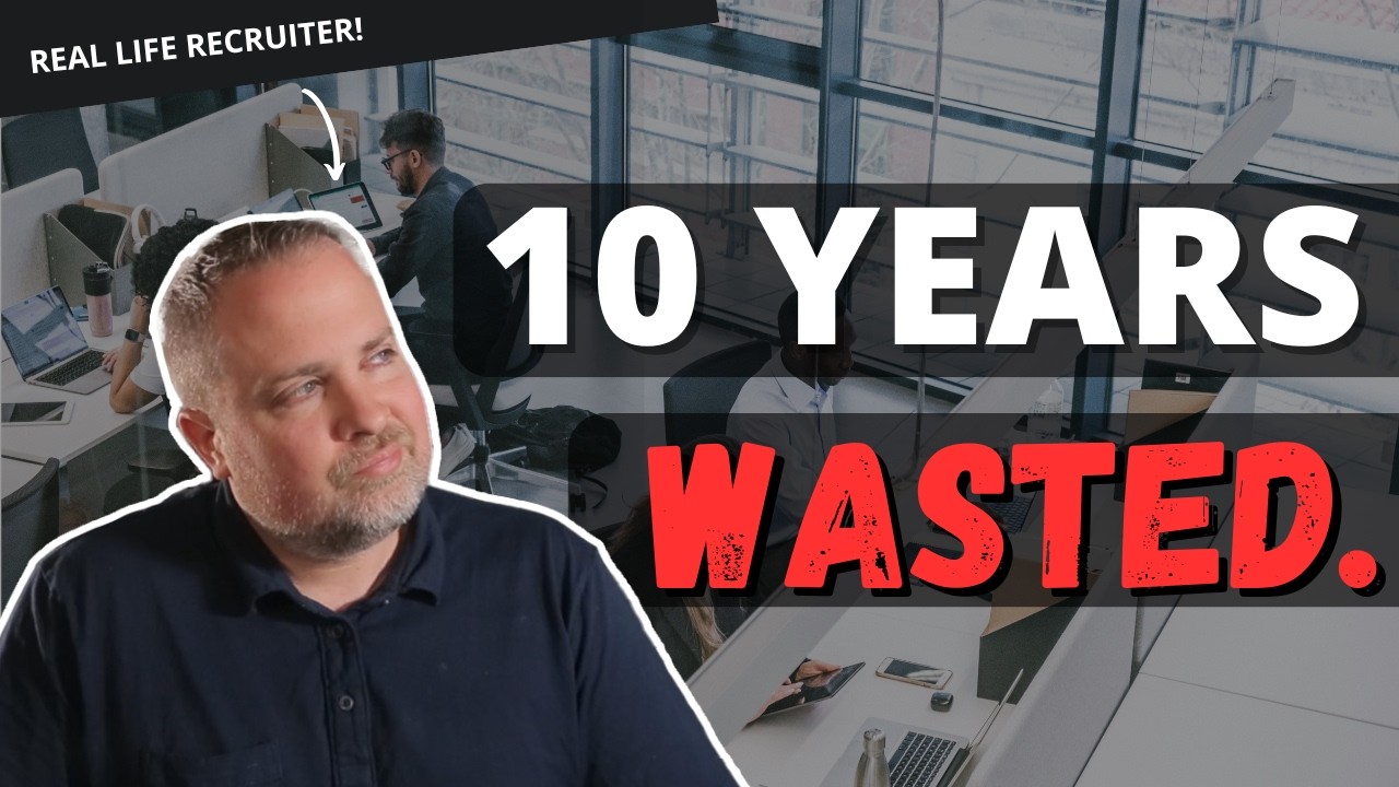 I Wish I Had A Do Over With This Career Blunder - It Set Me Back 10 Years.