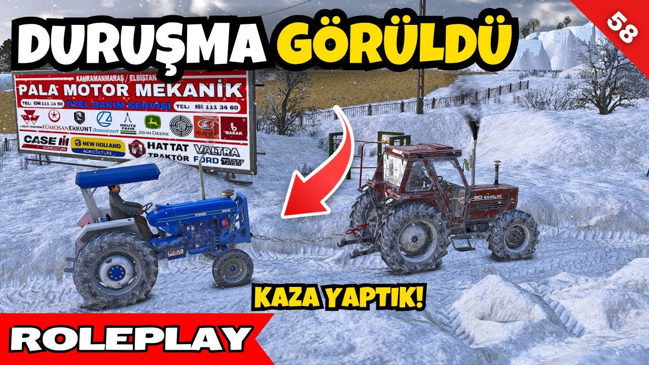 Duruşmadan AKLANDIM ama KAZA YAPTIM! | Ford 6610 Servise Çekildi | FS 25 GERÇEK HAYAT | S7 B58