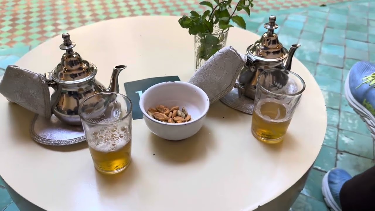 Authentic Morrocan tea