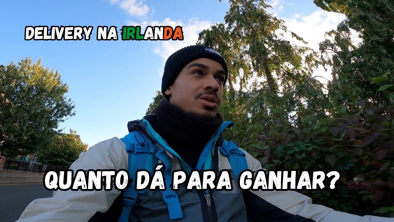 QUANTO GANHO TRABALHANDO DE DELIVERY NA IRLANDA?