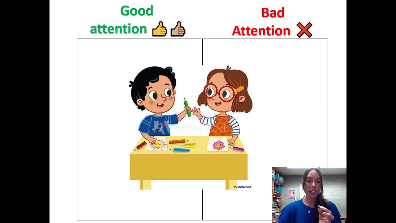 Getting Positive Attention (Social story & Game)