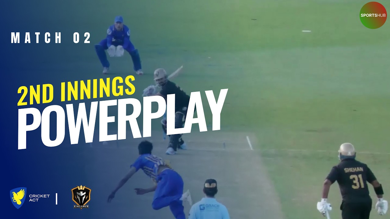 2nd Innings Powerplay | ACT Comets vs Hyderabad Kingsmen | Match 02 | Top End 2026 | ZP1U