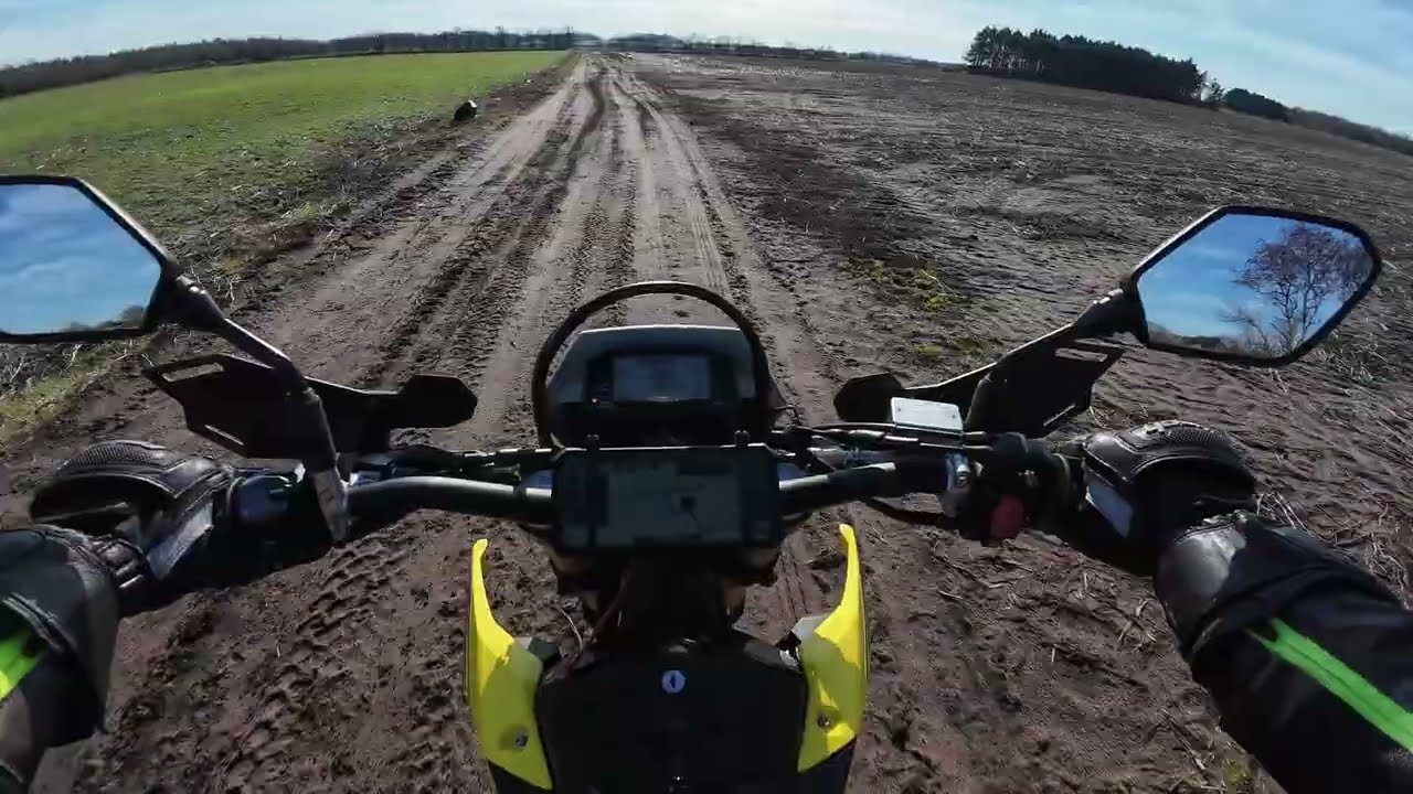 Mit der SUZUKI DR-Z4S auf dem TET in Dänemark 🇩🇰