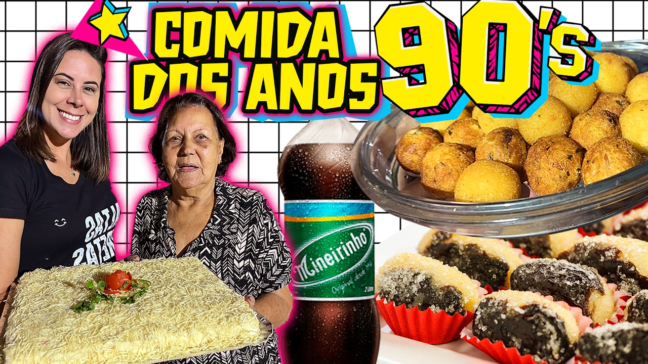 Comida de Festa dos 90 Anos da Minha Vó