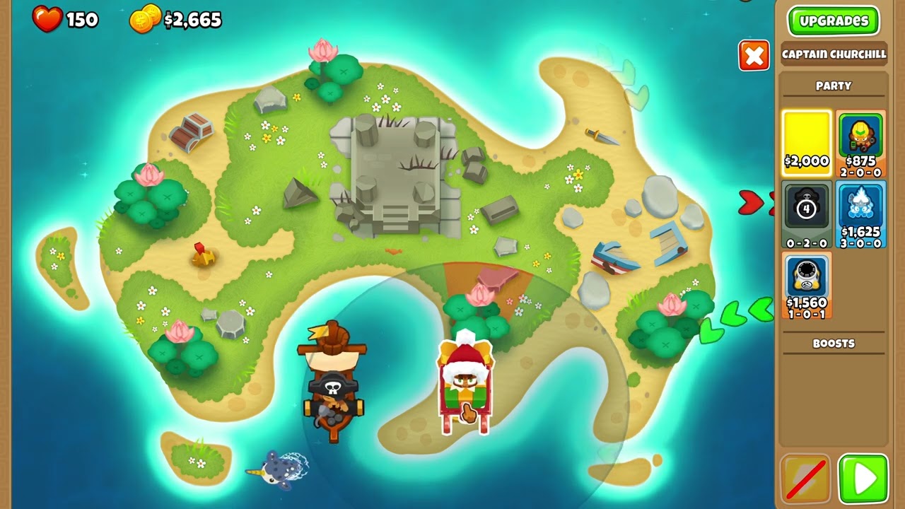 Monkey Bloons TD6 Rogue Legends #3 Finally a win with Churchhill 1/5