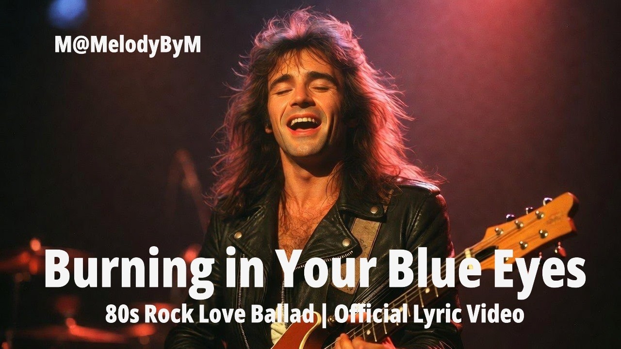 Burning in Your Blue Eyes – Emotional 80s Rock Ballad | Official Performance
