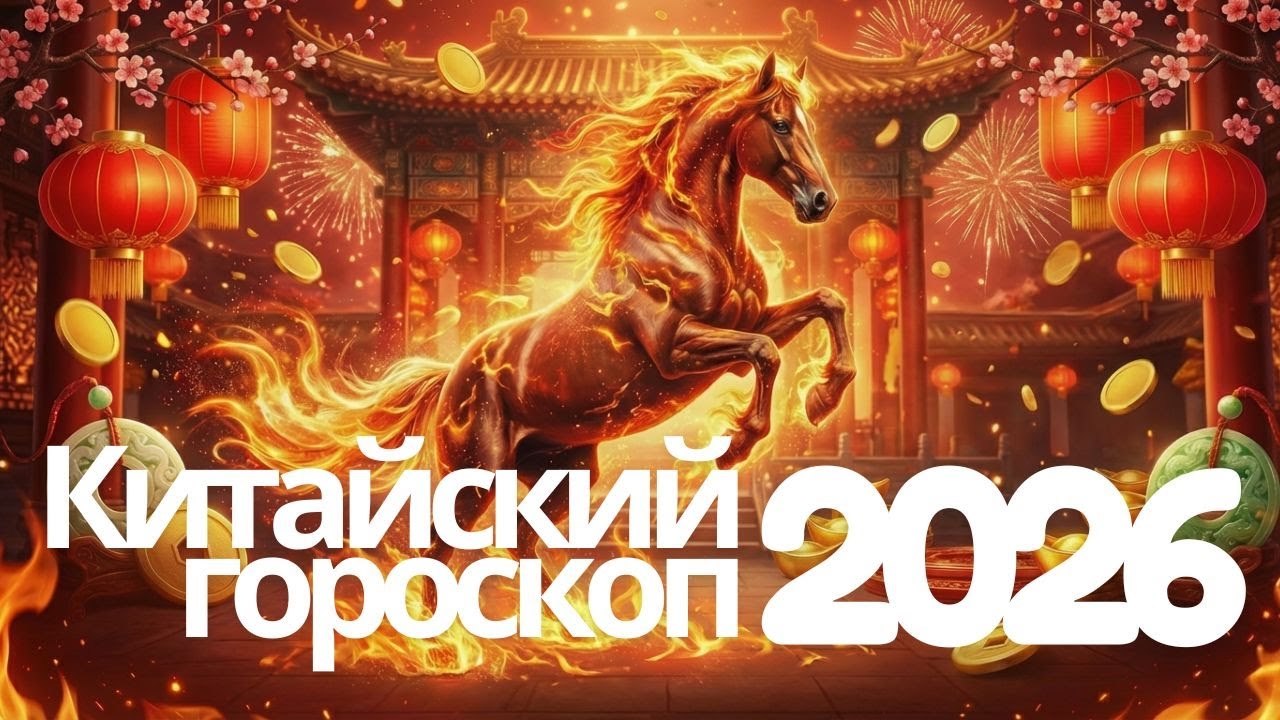 КИТАЙСКИЙ ГОРОСКОП 2026 ГОД ЛОШАДИ