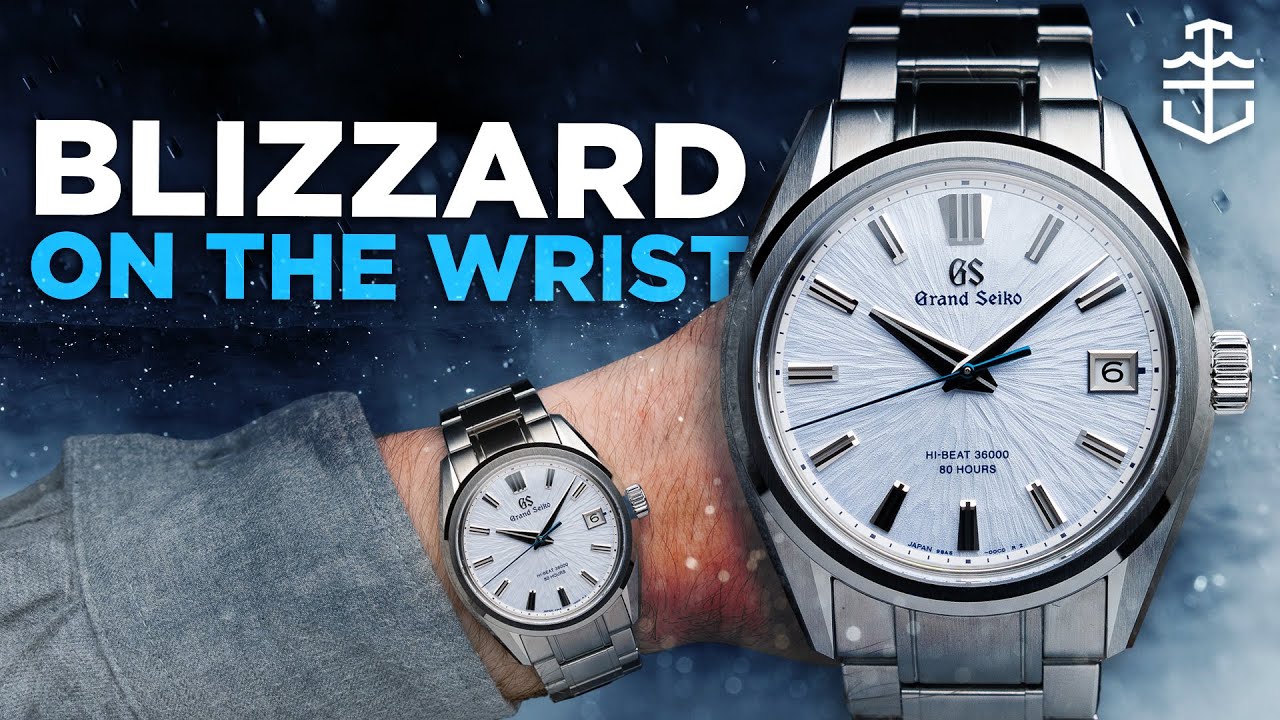 The Grand Seiko SLGH027 debuts a brand-new icy blue Mt. Iwate dial