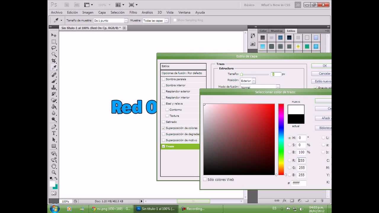 Crear Doble Trazo &oacute; Contorno