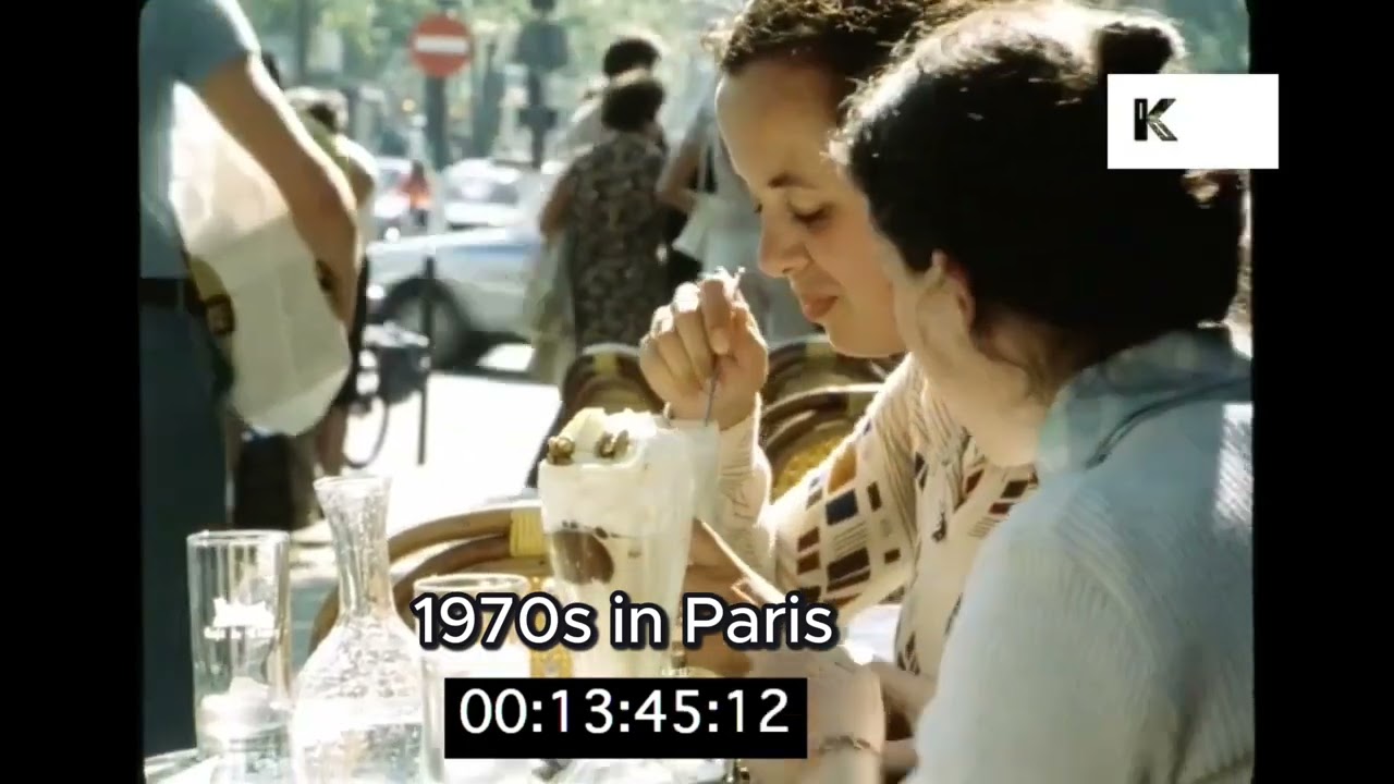 Paris 70s vs Paris now