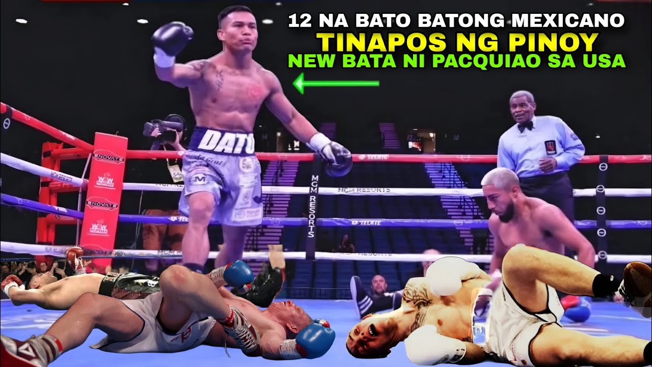 New Bata ni PACQUIAO Tinapos ang 12 na Bato Batong Mexicano 