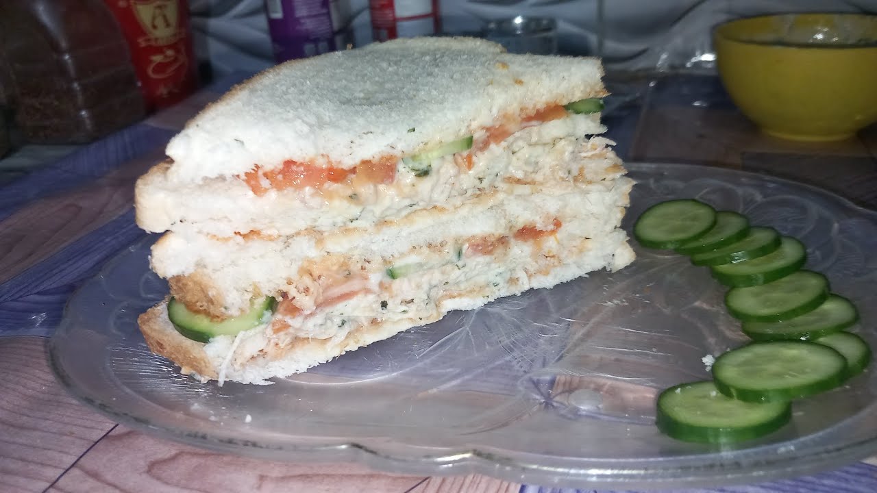 Double layer juicy chicken sandwich  🥪 