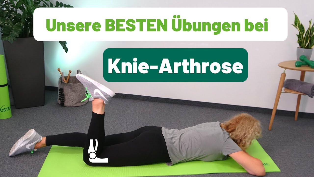 Unsere TOP 5 &Uuml;bungen bei Knie-Arthrose