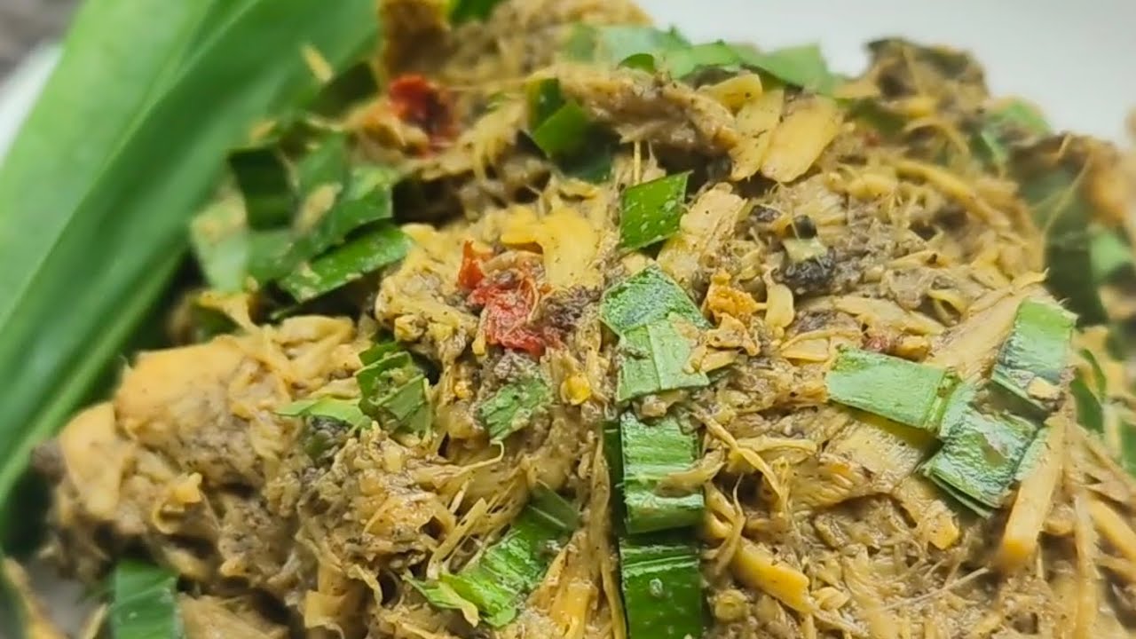 ยำหน่อไม้ใส่น้ำปู๋เจคลิปเต็ม#แซ่หลงอาหารเจ#อาหารเจ #Vegan #อาหารเหนือ#ของกิ๋นคนเมือง #ของกิ๋นบ้านเฮา