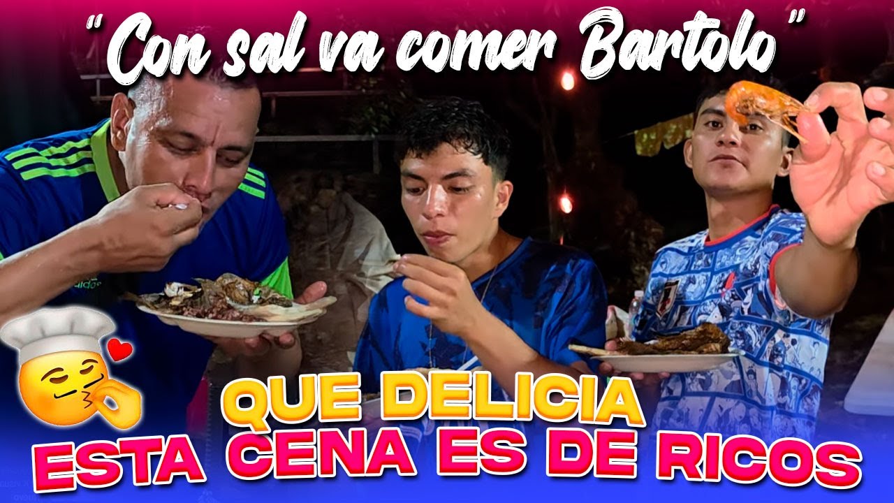 ESTO ES UNA DELICIA😋 Disfrutando de una rica cena. Los pescados fritos que agarraron los bichos 🥳😋