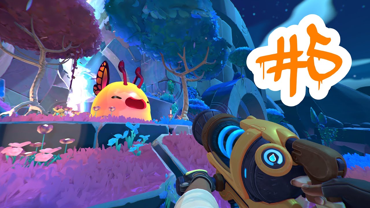 مزرعة السلايم 2 5# سلايم الفراشة🤩 slime rancher 2