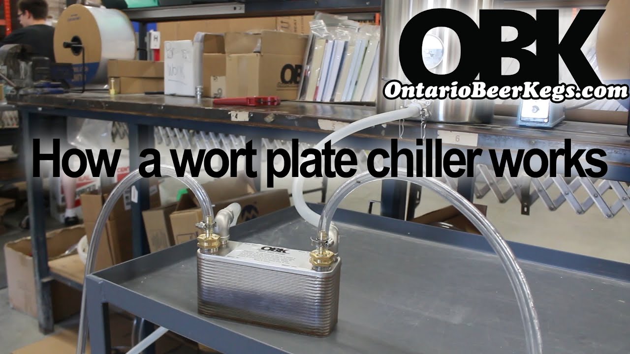 How a Wort Plate Chiller Works | Ontariobeerkegs.com