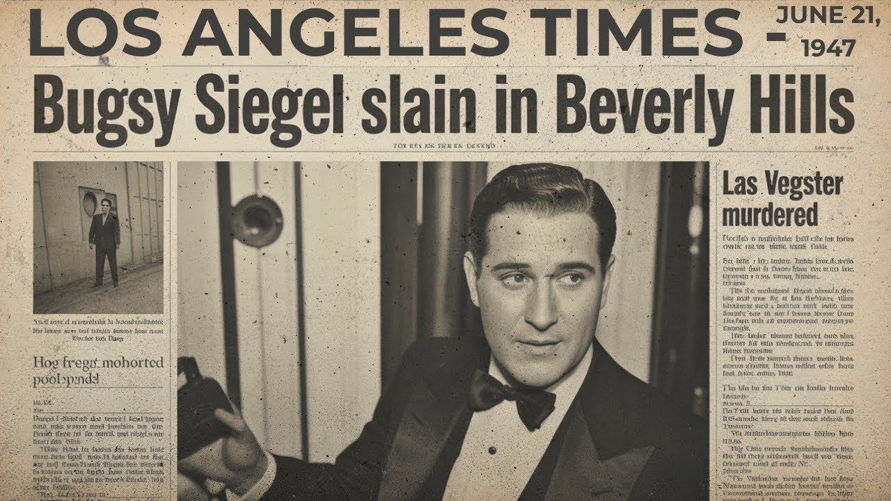 1947: Bugsy Siegel — The Visionary Who Built Las Vegas But Died Before Seeing It Succeed