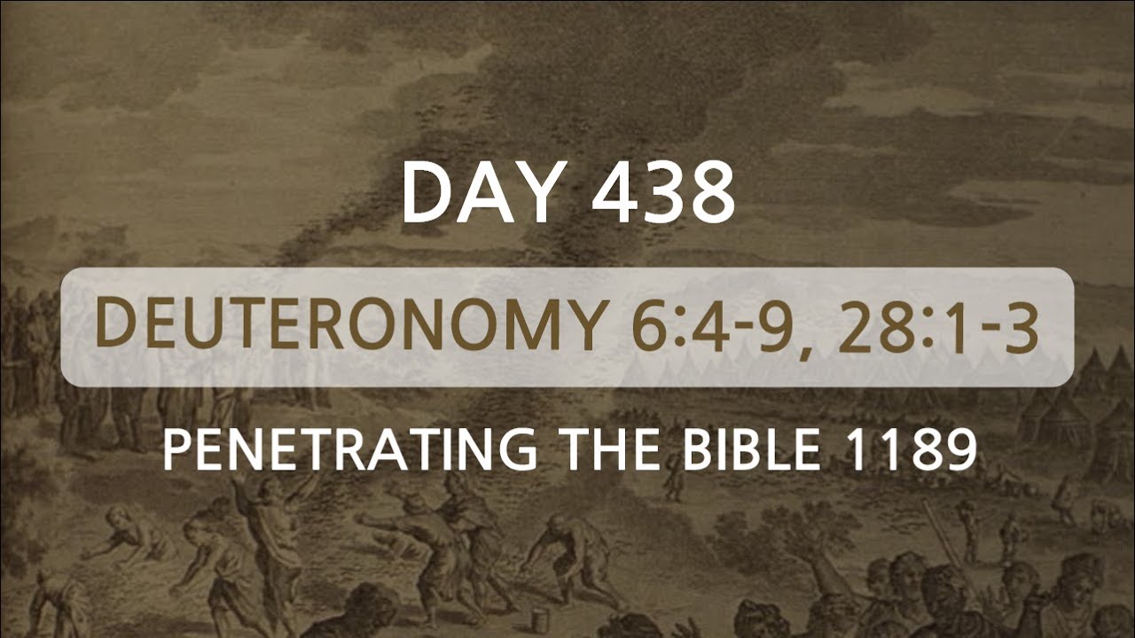 Tefillin [Day 438] Deuteronomy 6:4-9, 28:1-3 ​Repeating verses 5 times